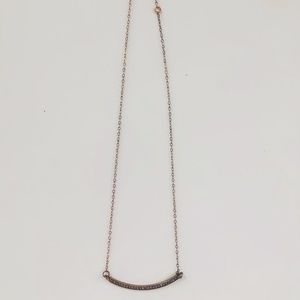Diamond Bar Choker